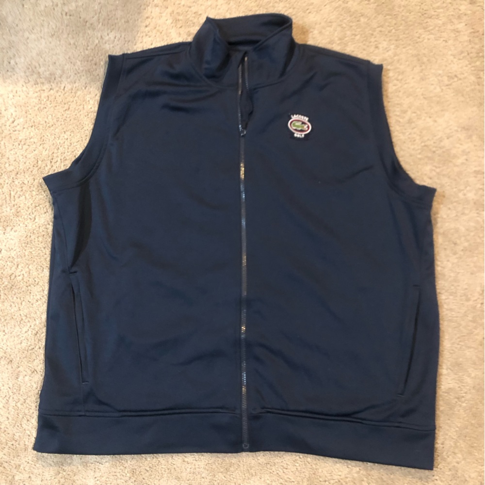 Lacoste sport golf zip up vest
